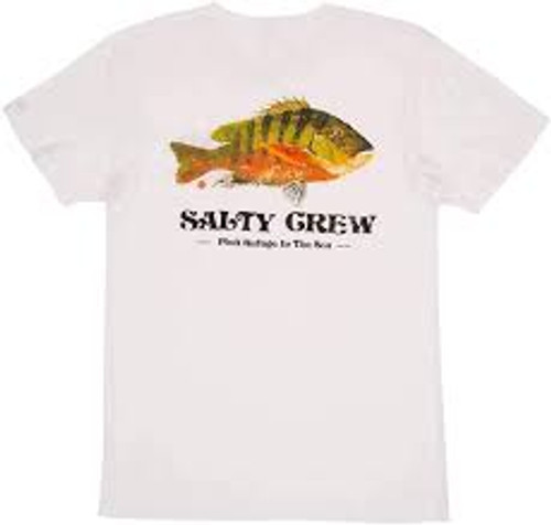 Salty Crew Tee Shirt - Pargo - White