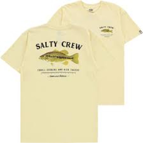 Salty Crew Tee Shirt - Longbill East Coast - Banana