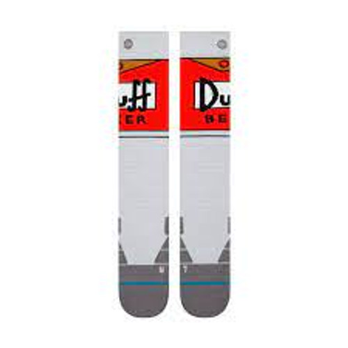 Stance Socks - Duff Beer Snow - Grey