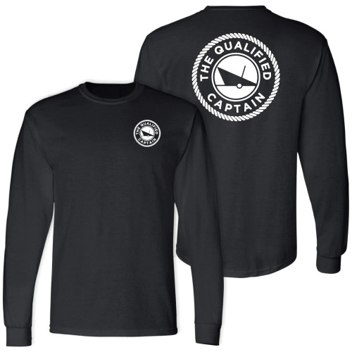 The Qualified Captain Tee - Qualified L/S - Black