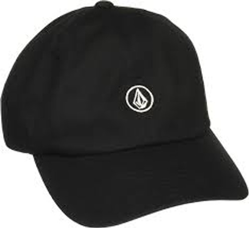 Volcom Women's Hat - Circle Stone Dad - Black