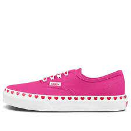 Vans Shoes - Authentic - Heart Foxing/Fuchsia Purple