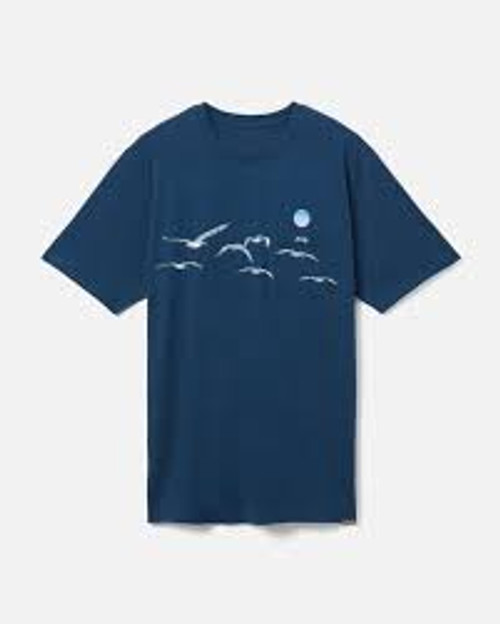 Hurley Tee Shirt - Flock Pocket - Night Force