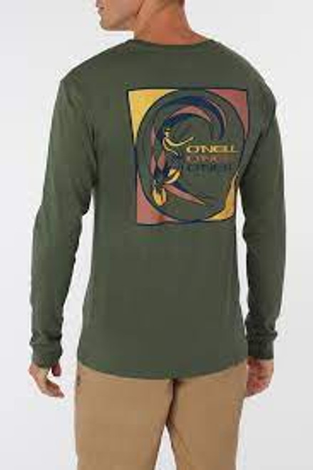 O'Neill L/S Tee - Boxed In - Olive