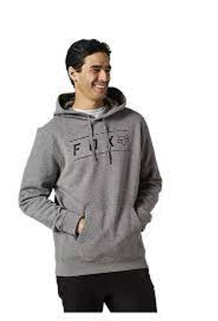 Fox Hoody - Pinnacle Pullover Fleece - Heather Graphite