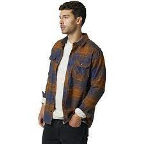 Fox Flannel - Traildust 2.0 - Deep Cobalt