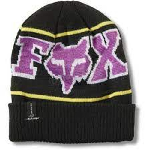 Fox Beanie - Burm - Black