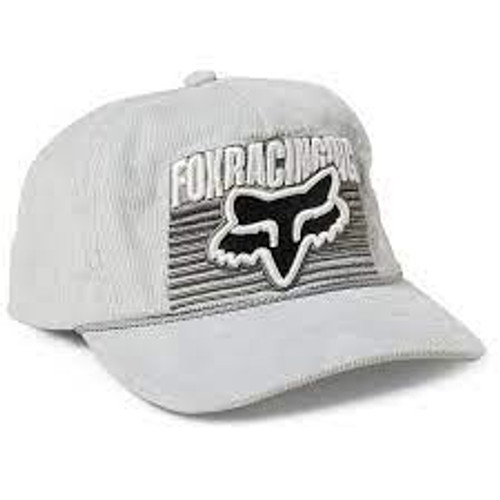 Fox Hat - Carv Snapback - Light Grey