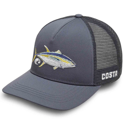 Costa Hat - Stitched Trucker - Tuna Grey