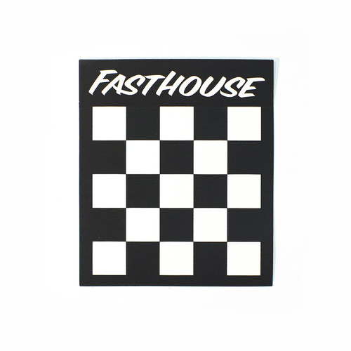 Fasthouse Decal - Checkers Sticker - Multi