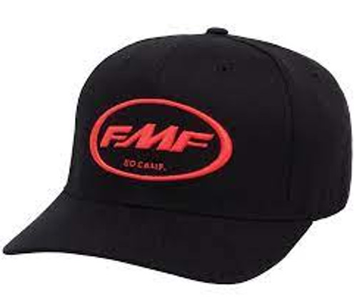 FMF Hat - Factory Classic Don - Black/Red