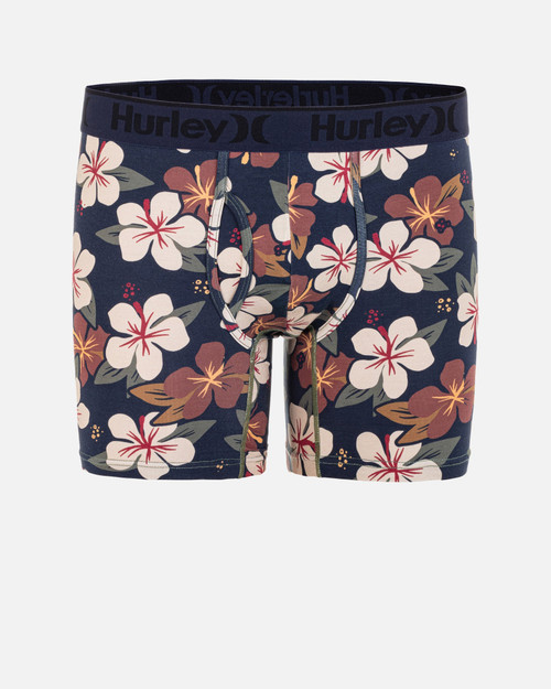 Hurley Elastic - Supersoft Printed Boxer - Obsidian