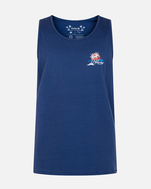 Hurley Tank Top - Diamond Head - Abyss