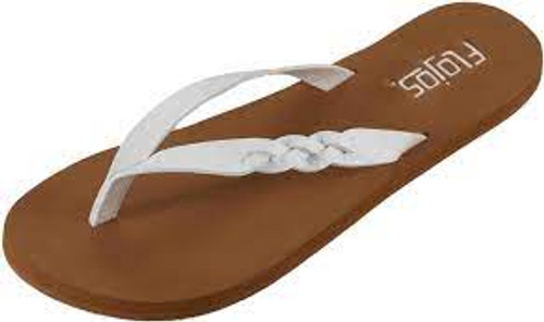 Flojos - Flip Flop - Serenity - White