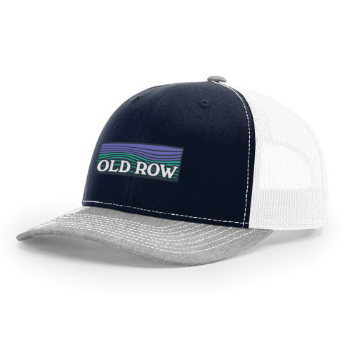 Old Row Hat - Waves Mesh - Navy