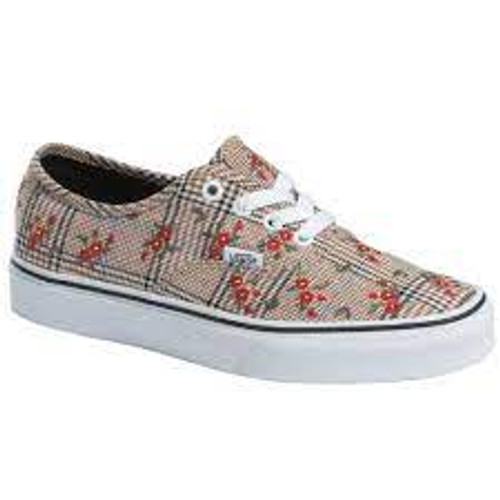 Vans Women's Shoes - Authentic - Embroidery/True White