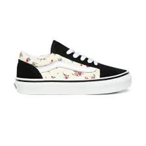 Vans Youth Shoes - Old Skool - Ditsy Floral/Classic White