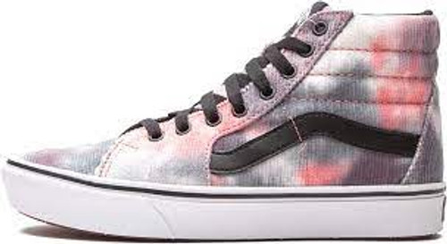 Vans Youth Shoes - Comfycush Sk8-Hi - Blotched/Multi/Pink