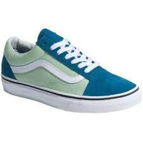 Vans Shoes - Old Skool - Blue Sapphire/Pastel Green