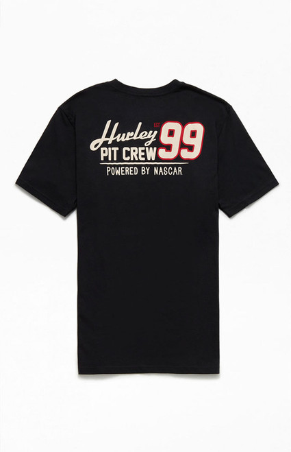 Hurley Tee Shirt - Nascar Race Day - Black