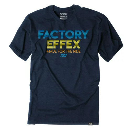 Factory Effex Tee Shirt - Lit - Navy