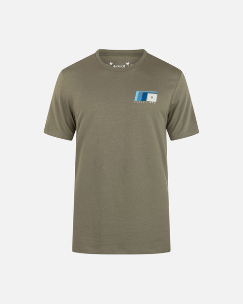 Hurley Tee Shirt - Explore Honcho - Army