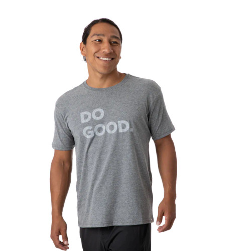 Cotopaxi Tee - Do Good Tee - Heather Grey