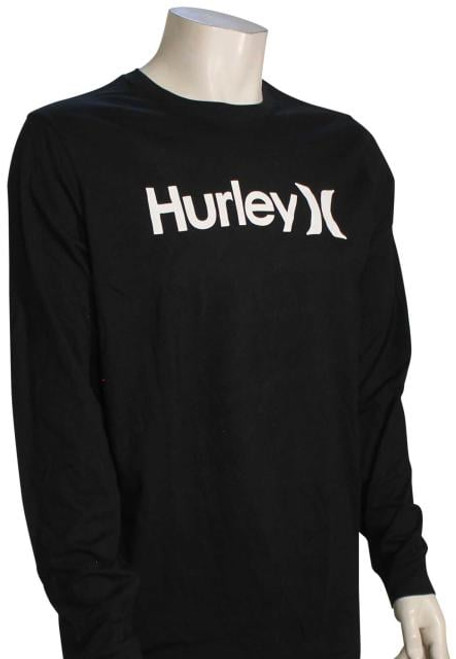 Hurley L/S Tee - One & Only - Black