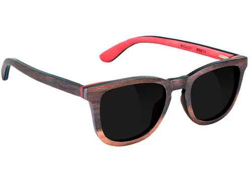Glassy Sunglasses - Juniper Polarized Coors - Wood
