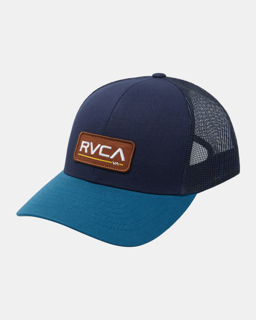 RVCA Hat - Ticket Trucker - Navy/Teal