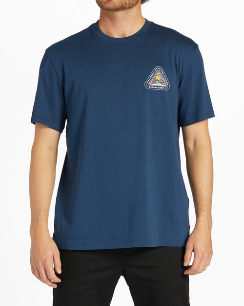 Billabong Tee - Rockies - Dark Blue