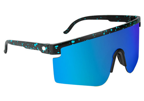 Glassy Sunglasses - Mojave - Black/Blue Splat