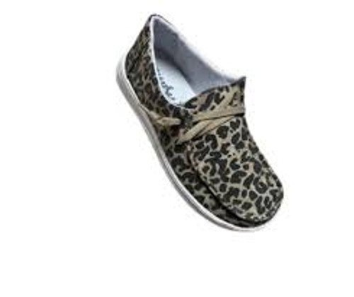 Gypsy Jazz Women's Shoes - Journey - Tan/Leopard