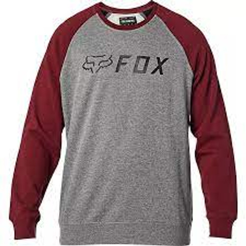 Fox - Apex Crew - Grey/Red