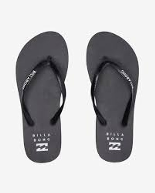 Billabong Women's Flip Flops - Dama - Off Black