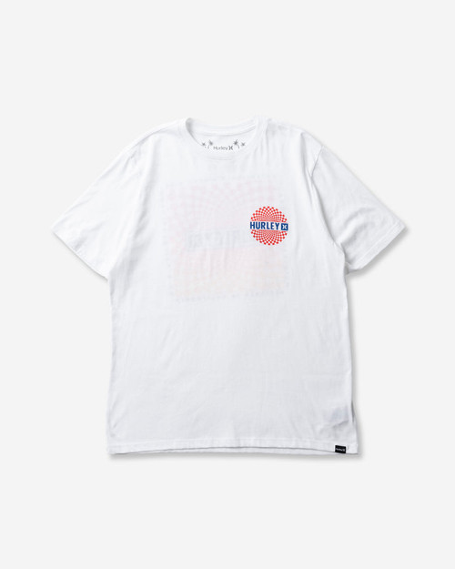 Hurley Tee - Everyday Box Check - White