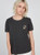 Volcom Women's Tee - Truly Ringer - Black