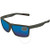 Costa Sunglasses - Rinconcito - Matte Grey/Blue Mirror