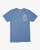 RVCA - Yucca Heights Tee - Ash Blue