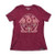 Fasthouse Women's Tee Shirt - Trinity - Maroon