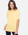 Hurley - Juniors Tee Shirt - Hurley Moop Boyfriend Pocket Tee - Cornsilk