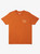 Quiksilver Tee - Stay In Bounds - Mango