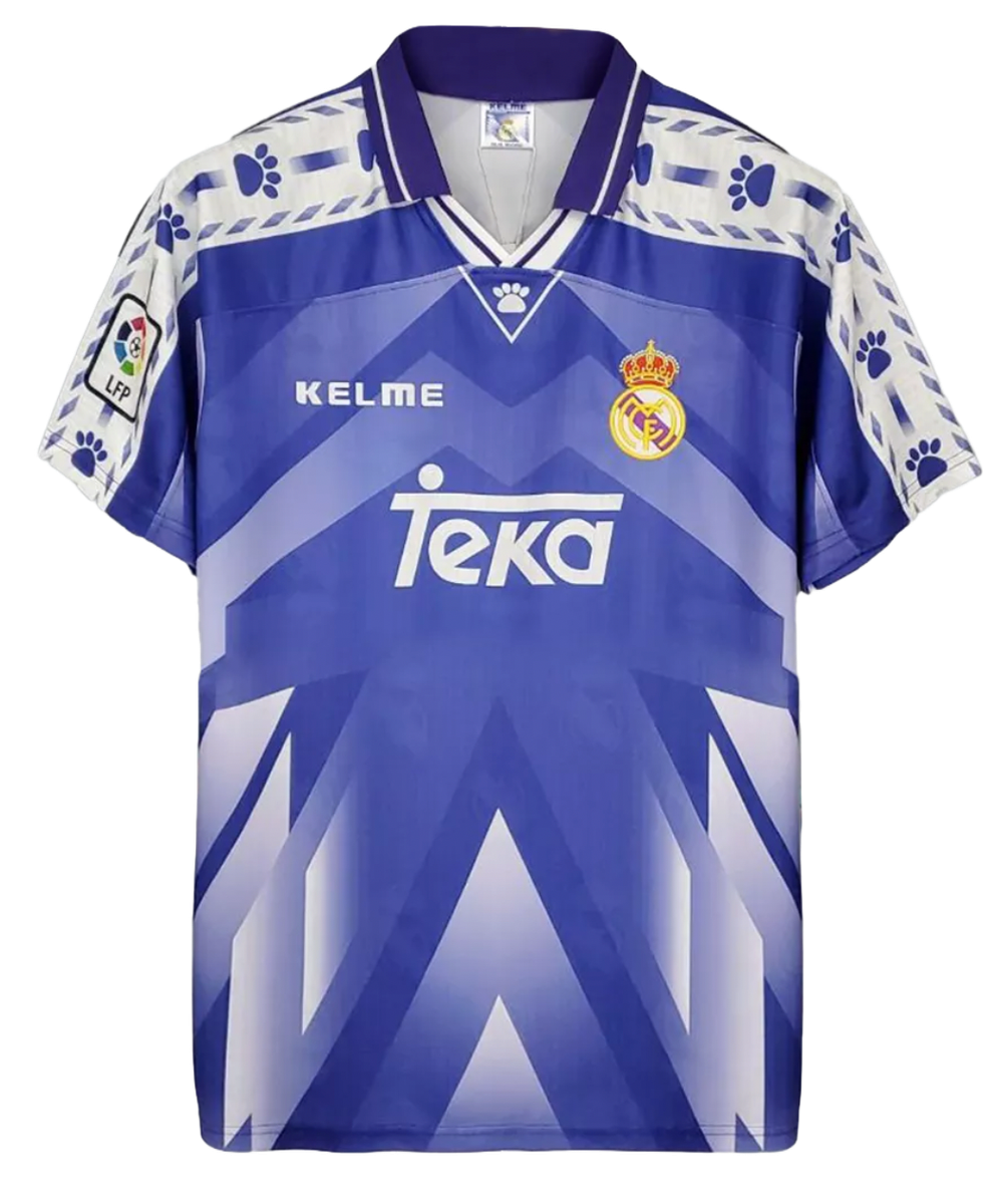 Real Madrid 96/97 Men's Away Retro Shirt