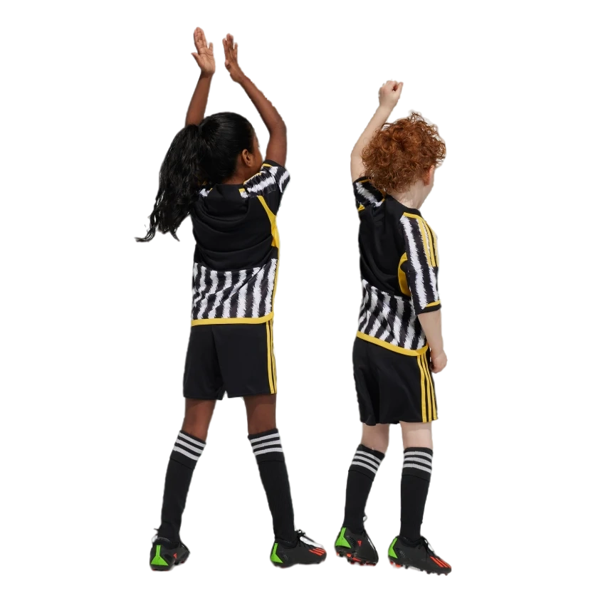 Juventus 23/24 Kid's Home Shirt and Shorts