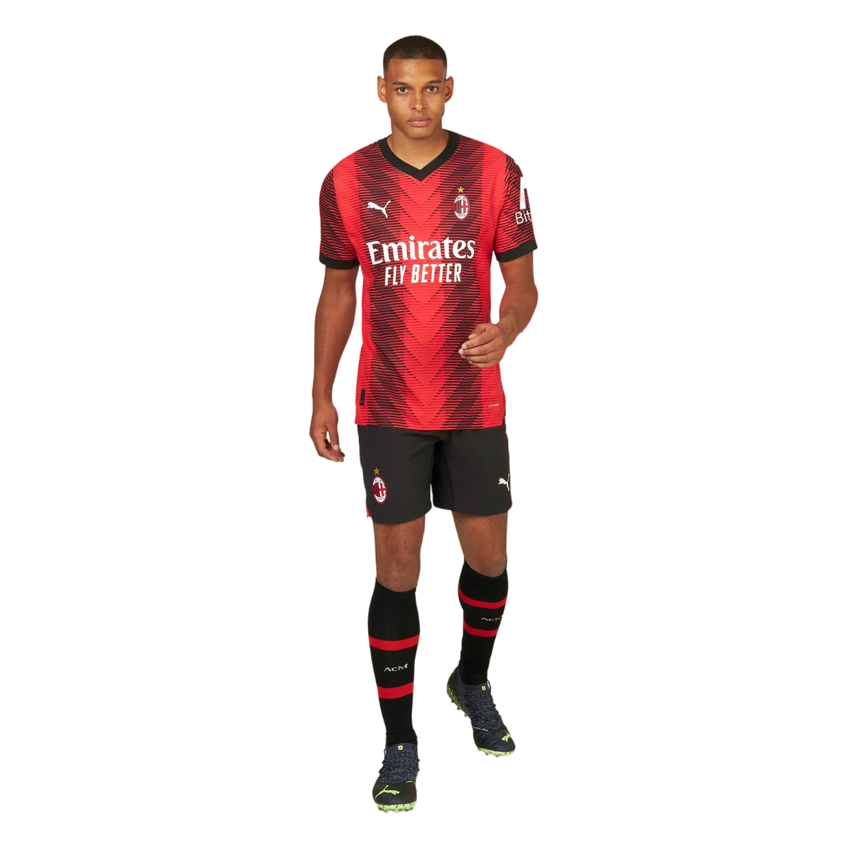 AC Milan 23/24 Authentic Men's Home Shirt