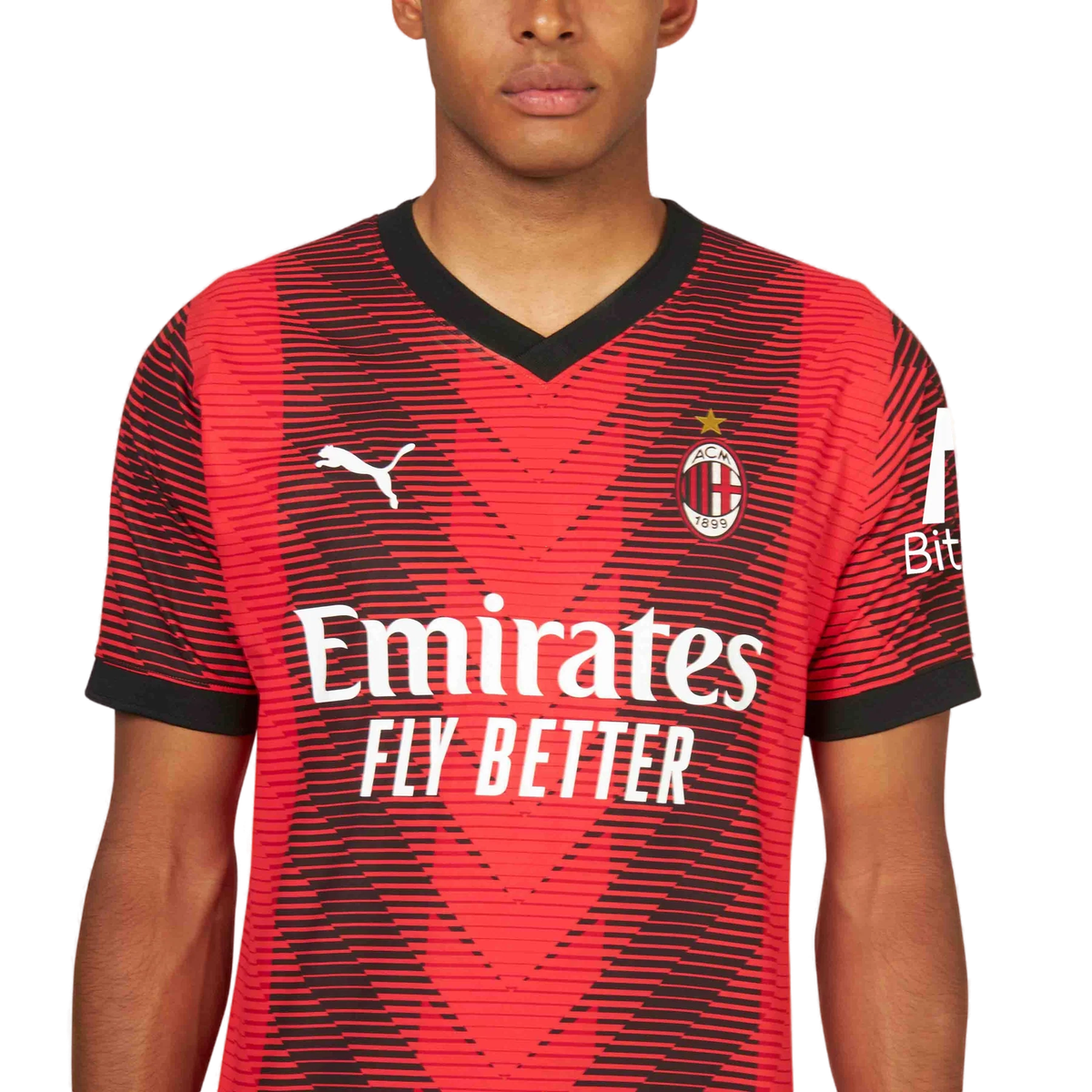 AC Milan 23/24 Authentic Men's Home Shirt