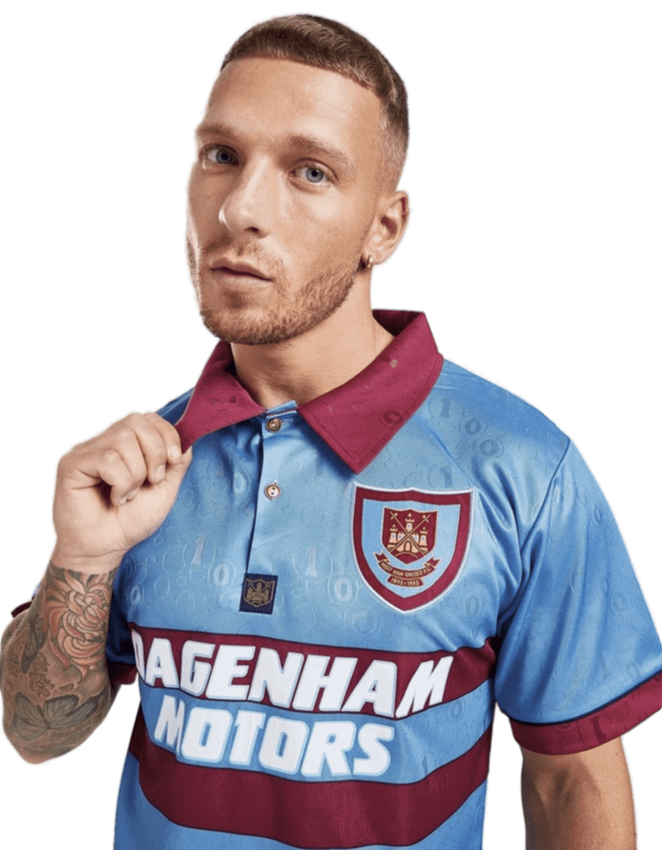 West Ham United 95/96 Men's Away Retro Shirt