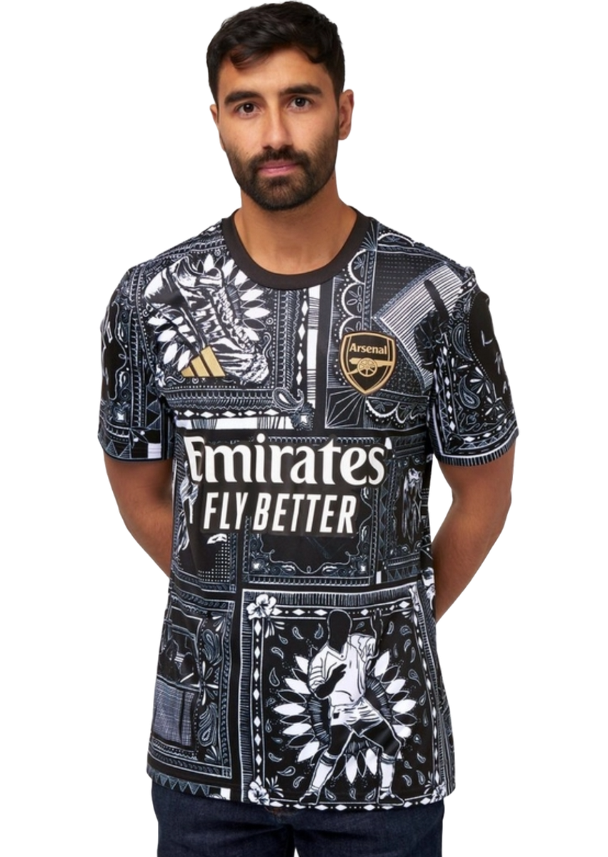 Arsenal x Ian Wright 23/24 Men's Pre-Match Shirt