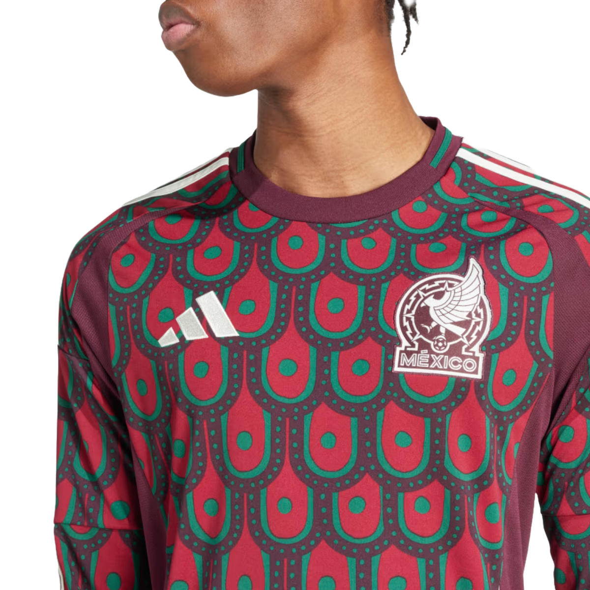 Mexico 2024 Men's Home Long Sleeve Shirt