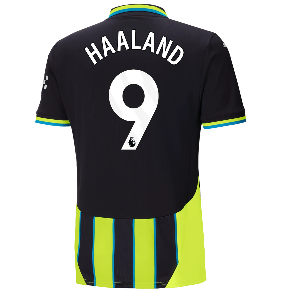 HAALAND #9 Manchester City 24/25 Stadium Men's Away Shirt - PL Font